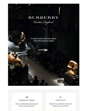 burberry email sign up